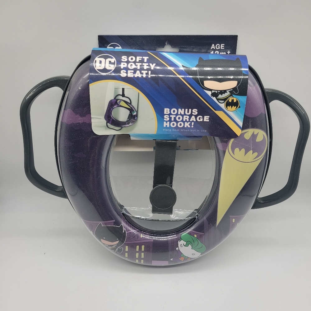 DC Soft Potty Seat.  Batman & The Joker